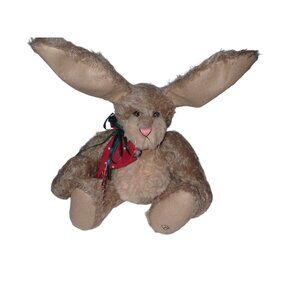 Ganz Cottage Collectibles Artist Sue Coe Rabbit 1999 Handcrafted jointed 23"